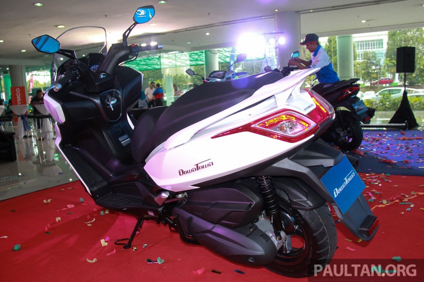 2017 Modenas Karisma 125, Elegan 250 and Kymco Downtown 250i scooters launched – from RM5,278 584906