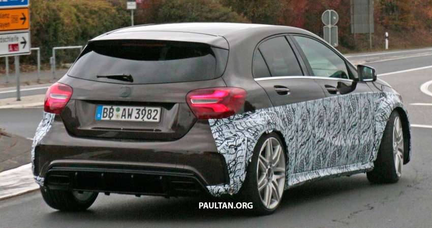 SPYSHOTS: Mercedes-AMG A45 R spotted testing 572614