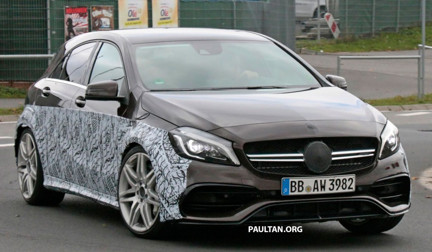 SPYSHOTS: Mercedes-AMG A45 R spotted testing 572613