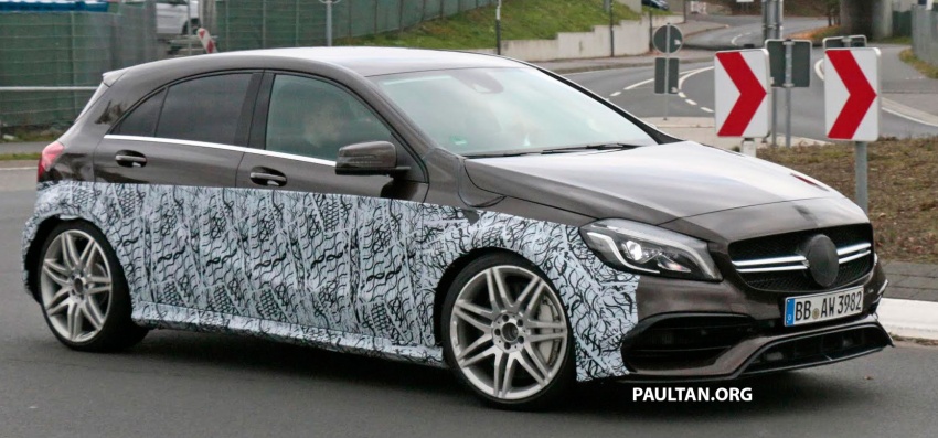 SPYSHOTS: Mercedes-AMG A45 R spotted testing 572619