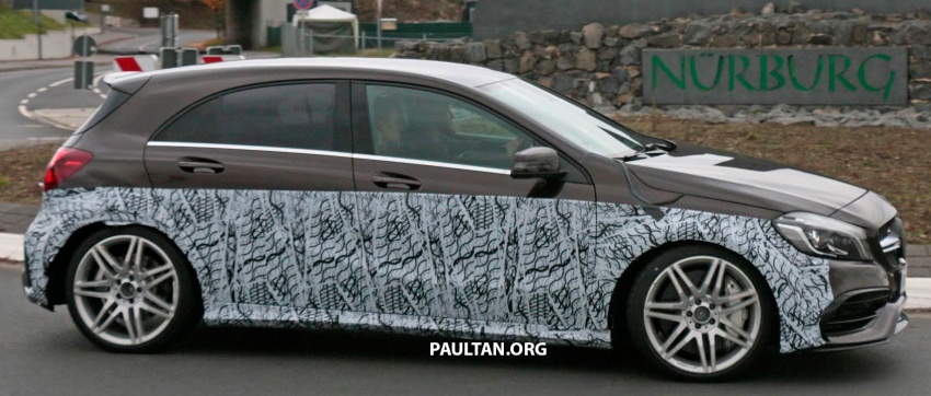 SPYSHOTS: Mercedes-AMG A45 R spotted testing 572620