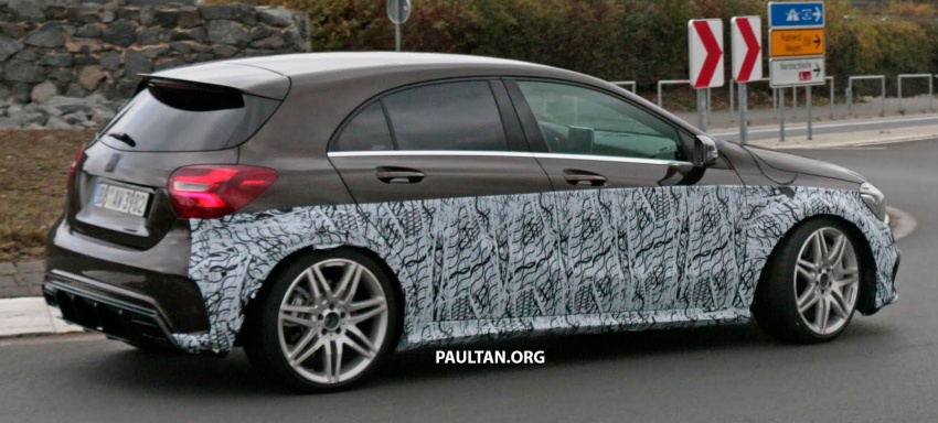 SPYSHOTS: Mercedes-AMG A45 R spotted testing 572622