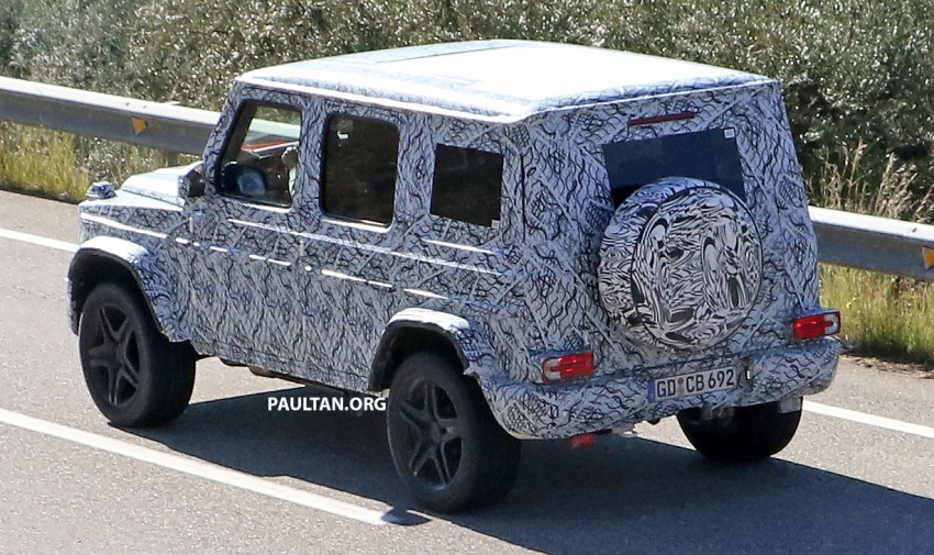 SPYSHOTS: Next-gen Mercedes-AMG G63 spotted 582723