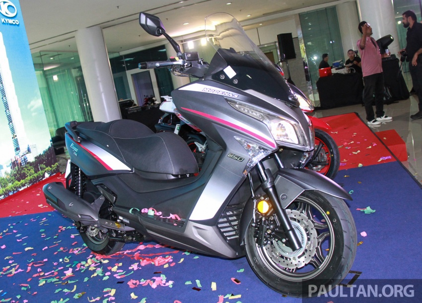 2017 Modenas Karisma 125, Elegan 250 and Kymco Downtown 250i scooters launched – from RM5,278 584876