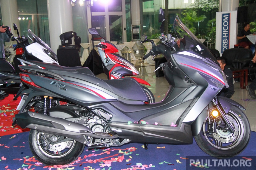 2017 Modenas Karisma 125, Elegan 250 and Kymco Downtown 250i scooters launched – from RM5,278 584880