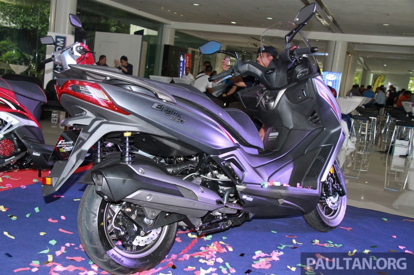 2017 Modenas Karisma 125, Elegan 250 and Kymco Downtown 250i scooters launched – from RM5,278 584882
