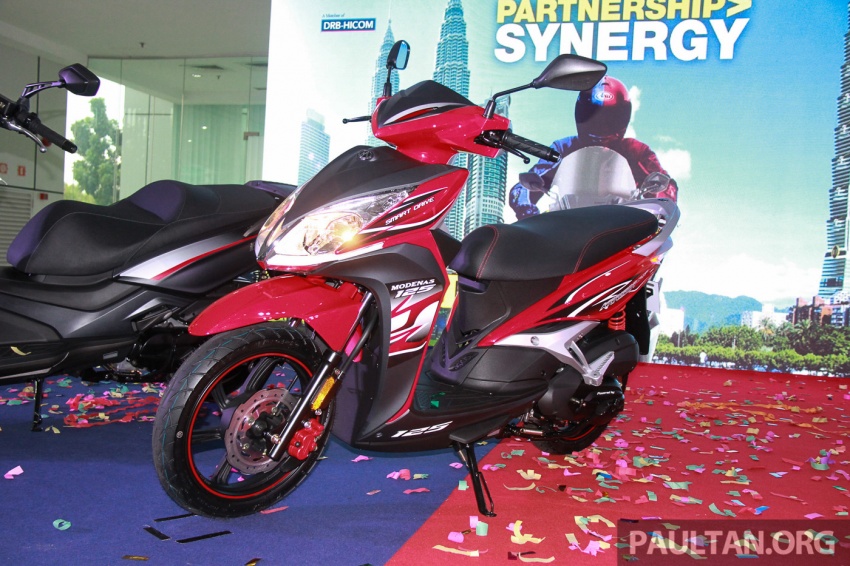 2017 Modenas Karisma 125, Elegan 250 and Kymco Downtown 250i scooters launched – from RM5,278 584853