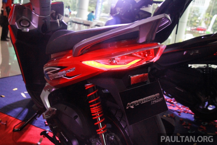 Modenas Karisma 125, Elegan 250 dan Downtown 250i dilancar – tiga skuter hasil kerjasama dengan Kymco 584832