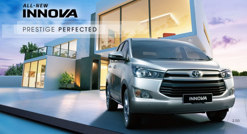 New Toyota Innova open for booking in Malaysia, est from RM109k – Dual VVT-i, 6-speed auto, 7 airbags 573718
