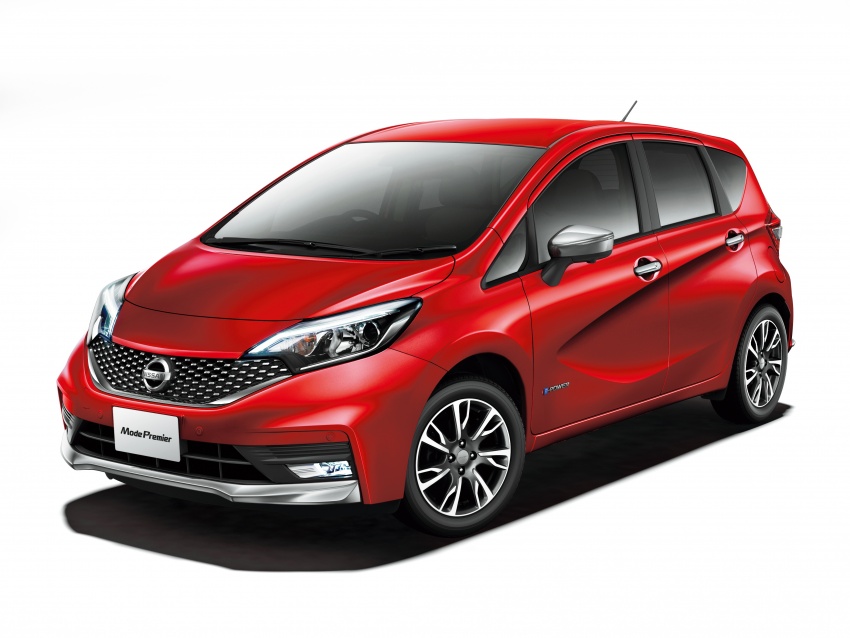 Nissan Note e-Power – enjin 1.2L, sistem hibrid dengan penambah jarak, tanpa soket plug-in, 37.2 km/l 574375