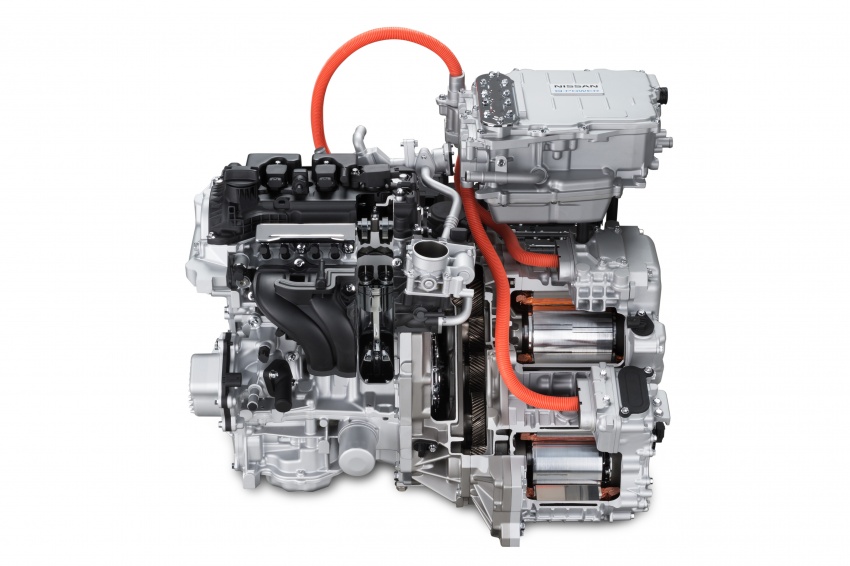 Nissan Note e-Power – enjin 1.2L, sistem hibrid dengan penambah jarak, tanpa soket plug-in, 37.2 km/l 574362