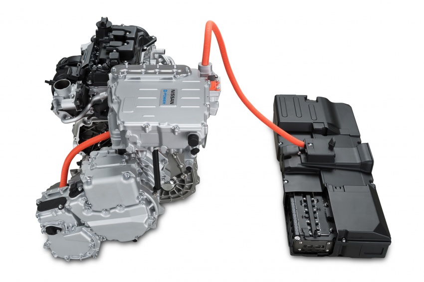 Nissan Note e-Power – enjin 1.2L, sistem hibrid dengan penambah jarak, tanpa soket plug-in, 37.2 km/l 574361