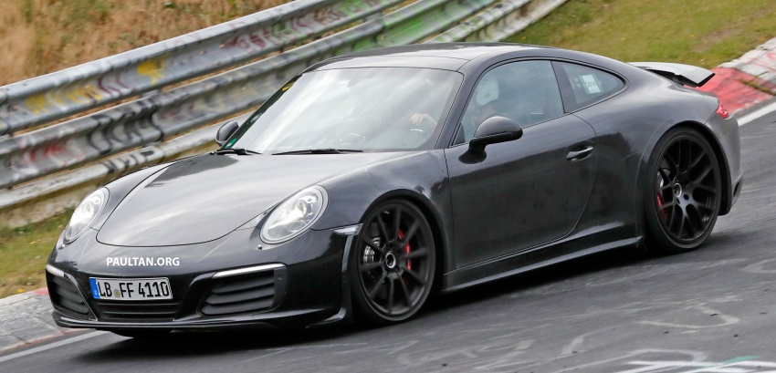 SPIED: Next-gen Porsche 911 seen in 991 clothes 576544
