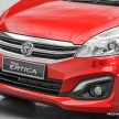 Proton Ertiga MPV launched in Malaysia – RM59k-65k