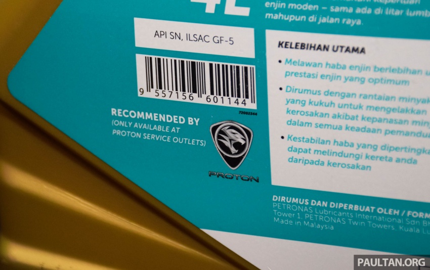 Petronas Syntium SE khas untuk Proton dilancarkan 577948
