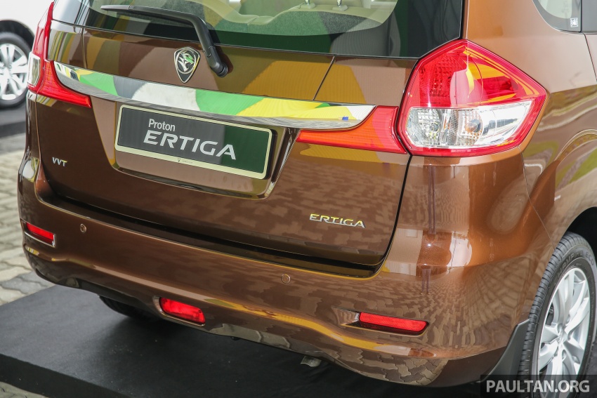 MPV Proton Ertiga dilancarkan – enam-tempat duduk, 1.4 liter VVT, harga bermula RM58,800 – RM64,800 584458