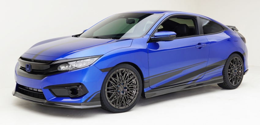 Honda Civic dengan modifikasi muncul di SEMA 573465