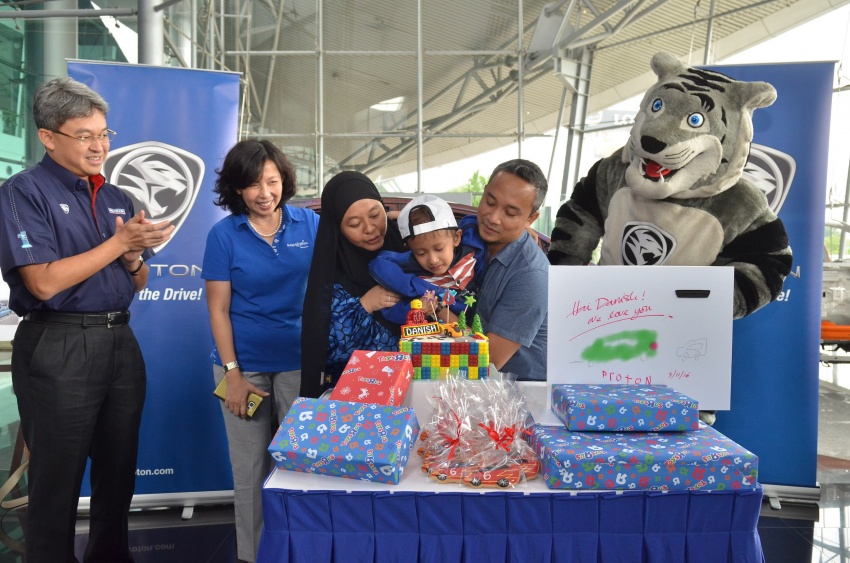 Proton makes six-year-old cancer patient’s dream come through with visit to its Shah Alam plant 574980