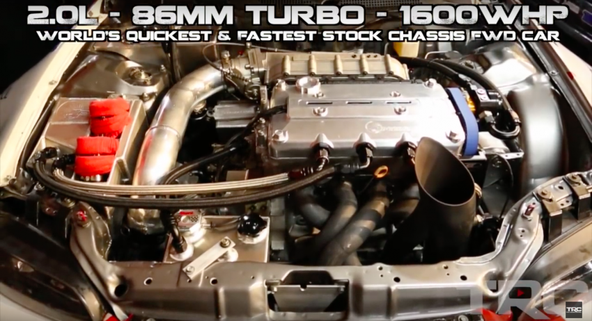 VIDEO: Honda Civic Speedfactory Racing – B-series 2.0 liter turbo, 1,850 hp, FWD paling pantas di dunia 583184