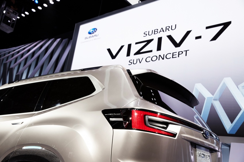 Subaru Viziv-7 Concept debuts – seven-seater SUV 581361