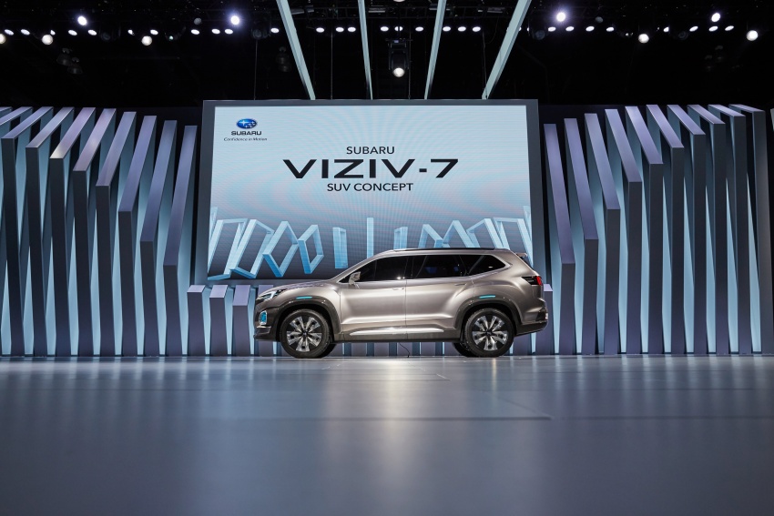 Subaru Viziv-7 Concept debuts – seven-seater SUV 581339