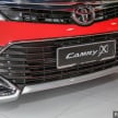 Toyota Camry updated in Malaysia – new interior trim at no extra cost, plus more optional accessories