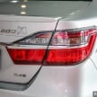 GALLERY: New Toyota Camry 2.0G X shown at Mitsui