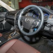 Toyota Camry updated in Malaysia – new interior trim at no extra cost, plus more optional accessories