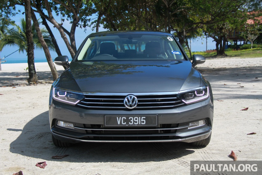 Volkswagen Passat B8 dipertonton awal sebelum pelancaran – pilihan enjin 1.8L dan 2.0L TSI, tiga varian 573254