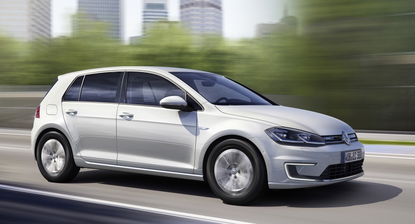 Volkswagen e-Golf facelift – new looks, more range 581466