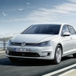 Volkswagen e-Golf facelift – new looks, more range