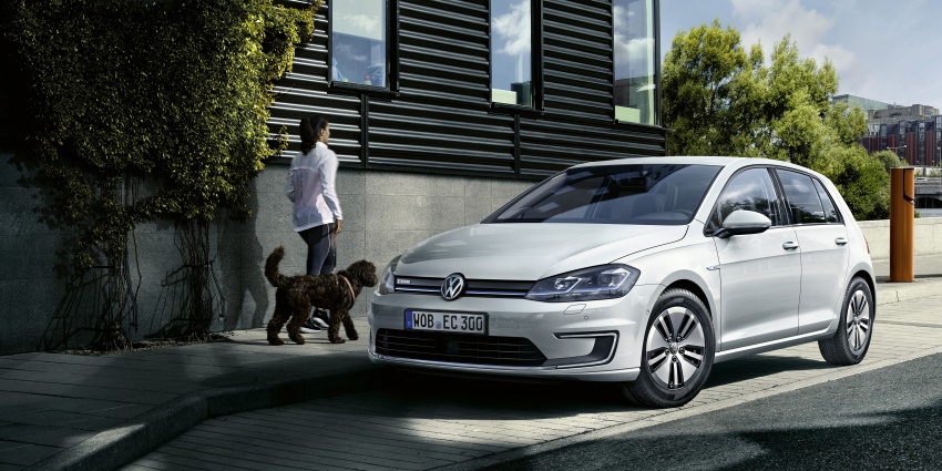Volkswagen e-Golf facelift – new looks, more range 581471