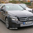 SPIED: Mercedes-Benz C-Class facelift loses camo
