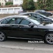 SPIED: W205 Mercedes C-Class facelift – interior seen