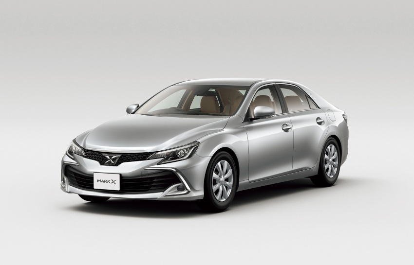 Toyota Mark X facelift dikeluarkan di Jepun – kini dilengkapi sistem keselamatan aktif Safety Sense P 583282