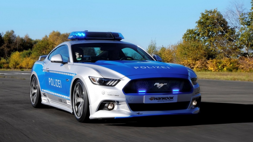 Polis Jerman guna Ford Mustang 5.0L V8 talaan Wolf Racing untuk galakkan ubahsuai kereta secara selamat 585214