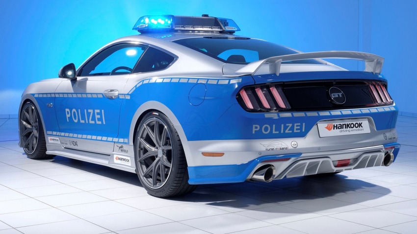 Polis Jerman guna Ford Mustang 5.0L V8 talaan Wolf Racing untuk galakkan ubahsuai kereta secara selamat 585207