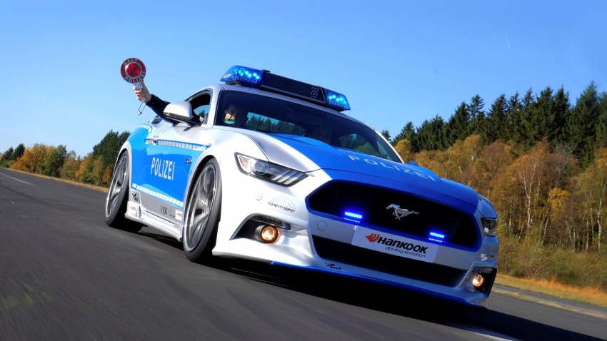 Polis Jerman guna Ford Mustang 5.0L V8 talaan Wolf Racing untuk galakkan ubahsuai kereta secara selamat 585215