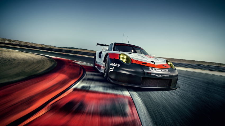 2017 Porsche 911 RSR – race car is now mid-engined 580980
