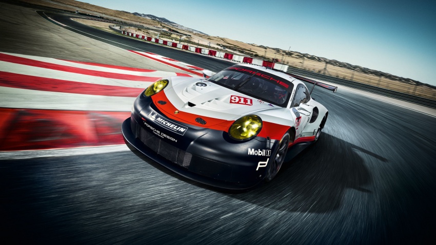 2017 Porsche 911 RSR – race car is now mid-engined Image #580976