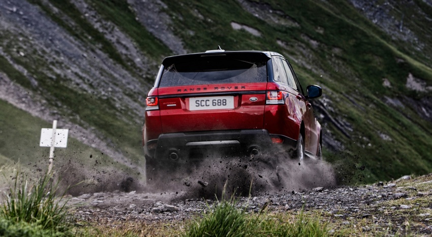 VIDEO: Range Rover Sport aces an Alpine ski course 576174