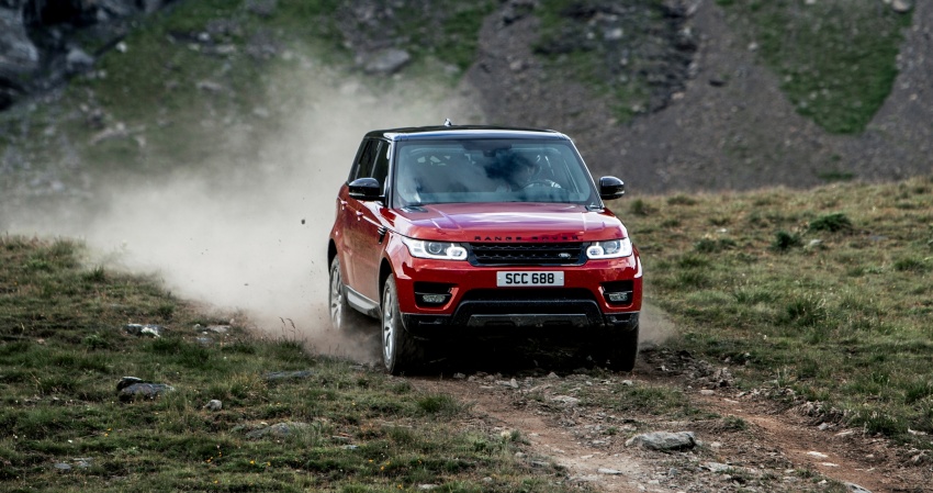 VIDEO: Range Rover Sport aces an Alpine ski course 576173