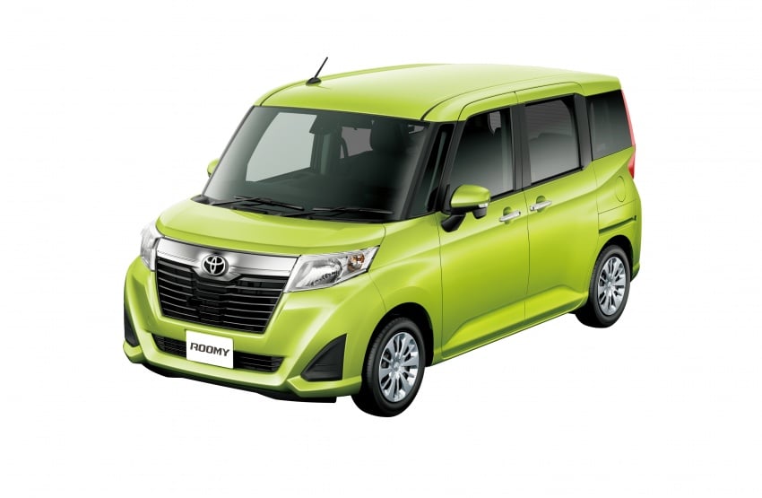 Toyota Roomy and Tank minivans launched in Japan 576064