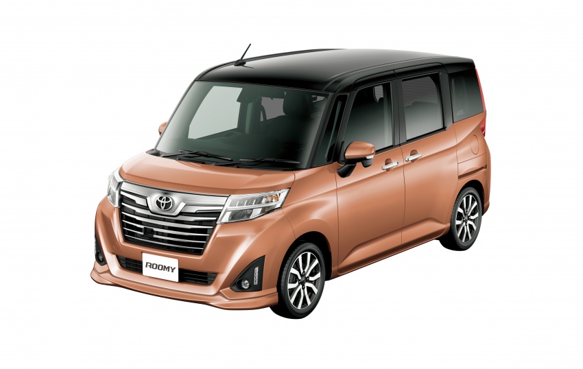 Toyota Roomy and Tank minivans launched in Japan 576071