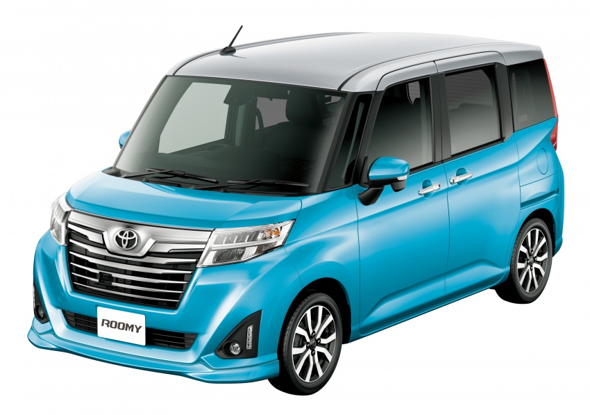 Toyota Roomy and Tank minivans launched in Japan 576075