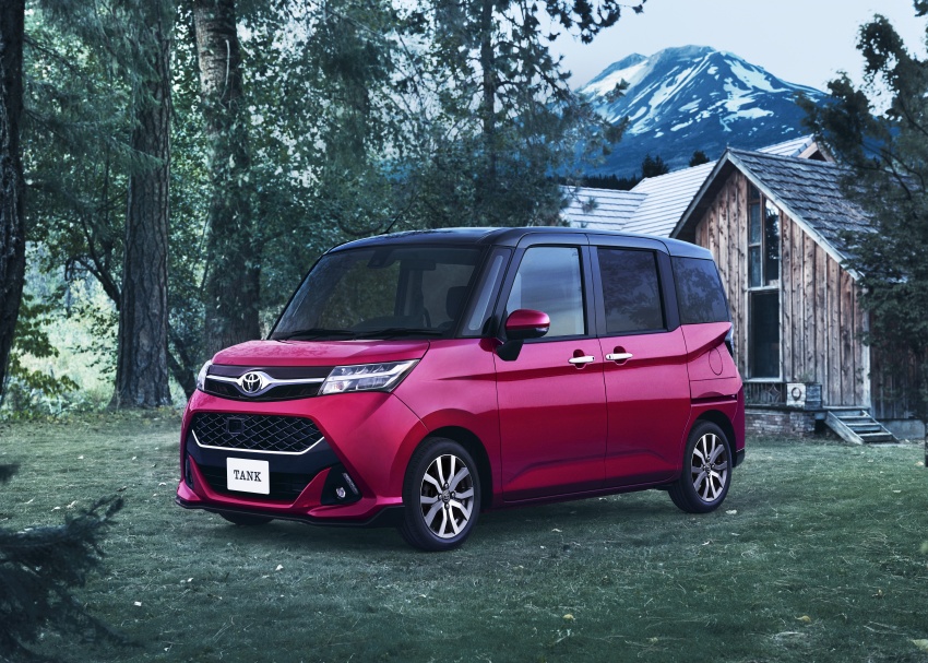 Toyota Roomy and Tank minivans launched in Japan 576122