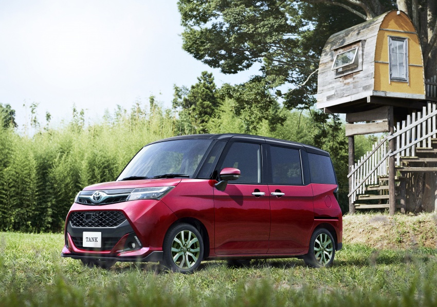 Toyota Roomy and Tank minivans launched in Japan 576125