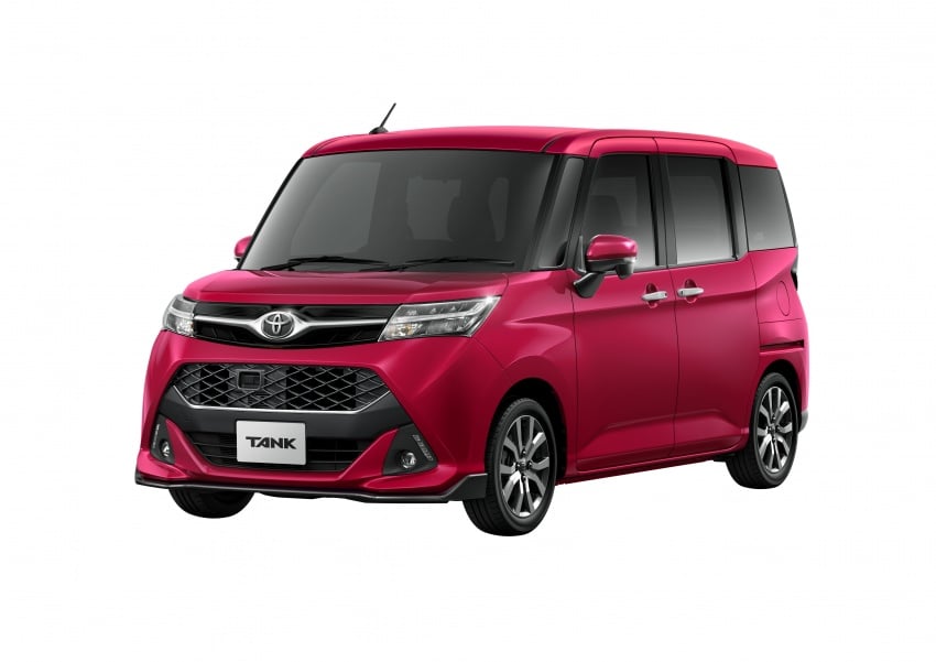 Toyota Roomy and Tank minivans launched in Japan 576126