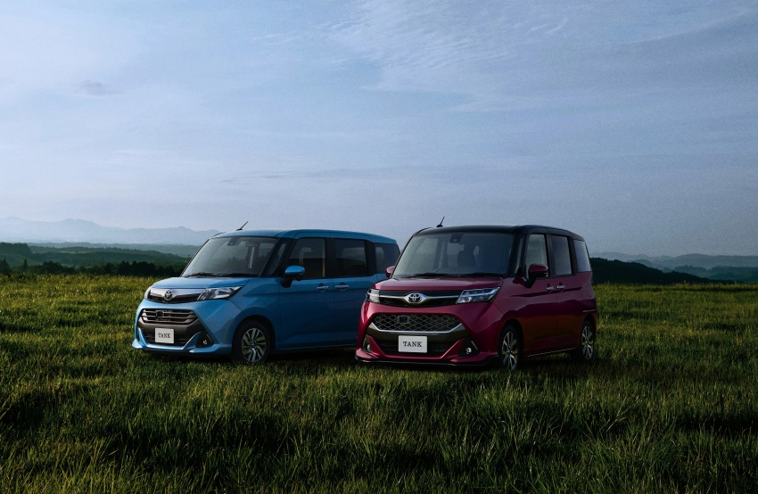 Toyota Roomy and Tank minivans launched in Japan 576130