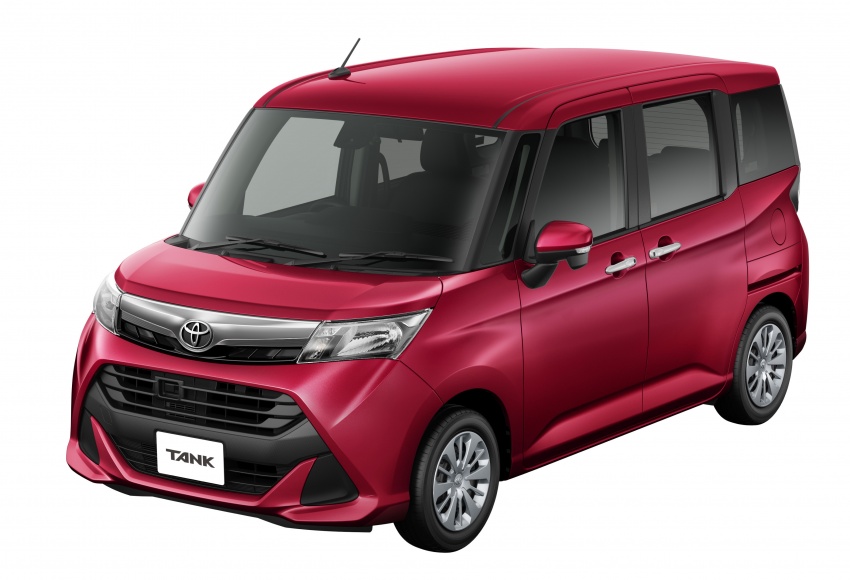 Toyota Roomy and Tank minivans launched in Japan 576138
